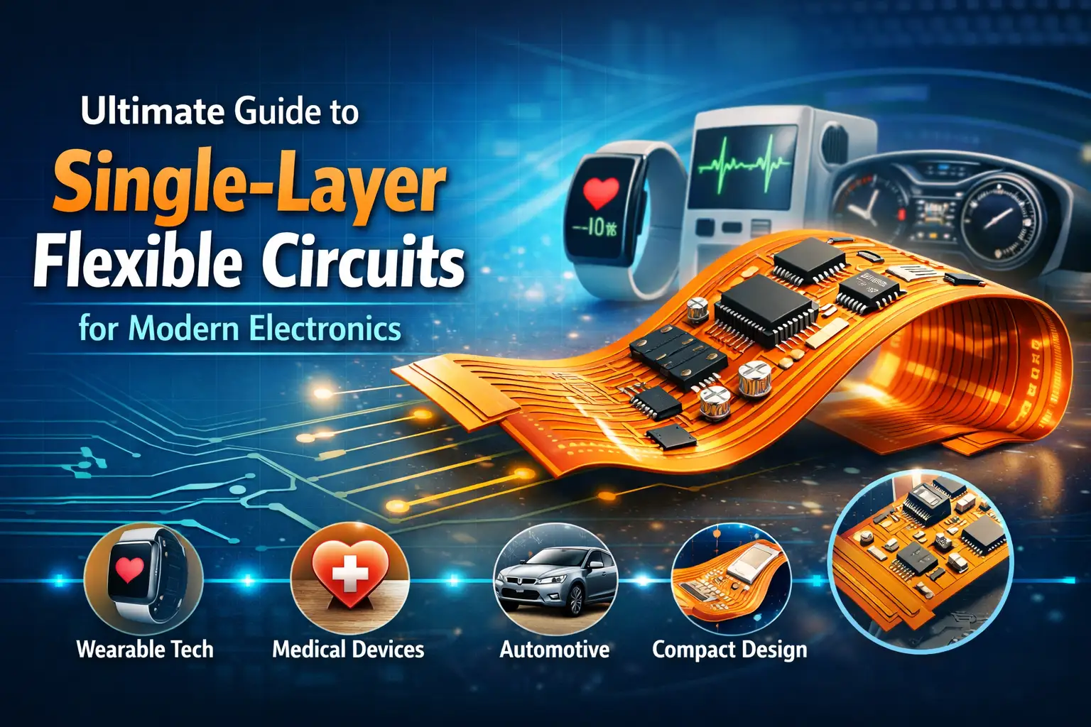 Blog | JS Circuit INC Single-Layer Flexible Circuits