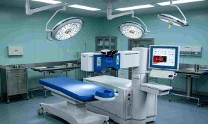 6-Layer PCB for Laser Eye Surgery Equipment | JS Circuit INC Advanced laser eye surgery system controlled by a high-precision 6-layer medical PCB