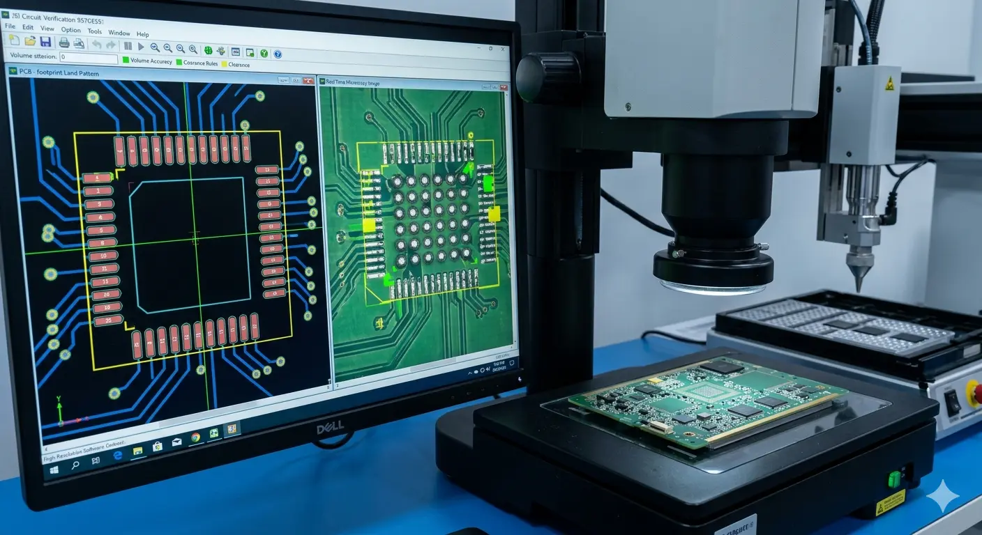 Why DFM is the Cornerstone of Medical PCBA Success | JS Circuit INC PCB footprint verification